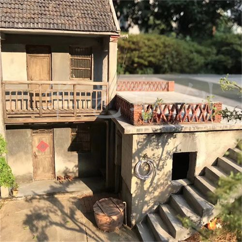 古建筑还原模型