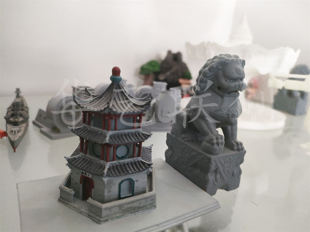 古建筑还原模型