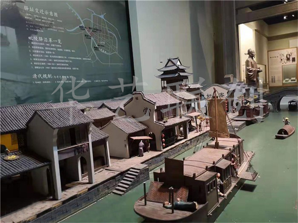 古建筑还原模型