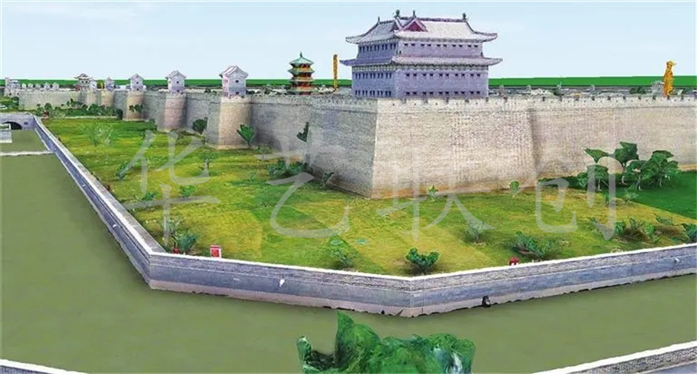 古建筑还原模型