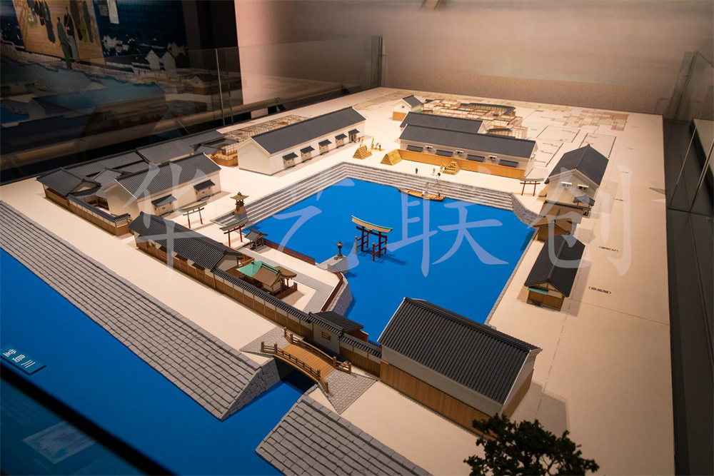 古建筑还原模型
