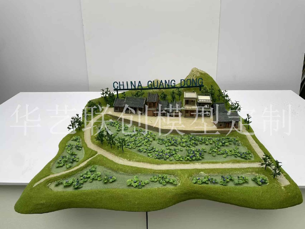 古建筑还原模型