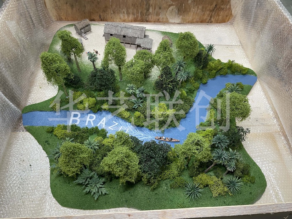 古建筑还原模型