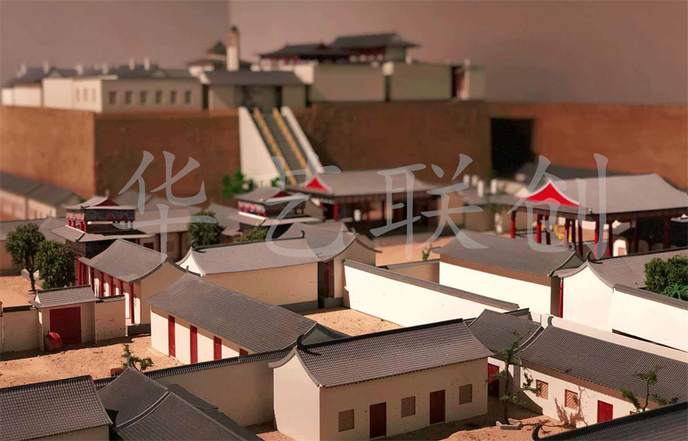 古建筑还原模型