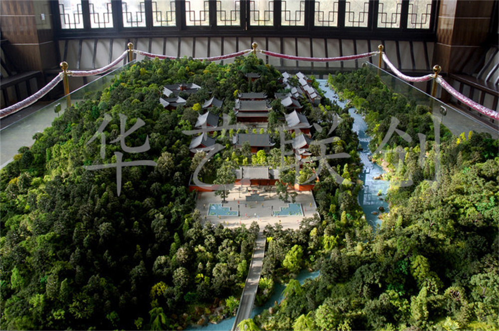 古建筑还原模型
