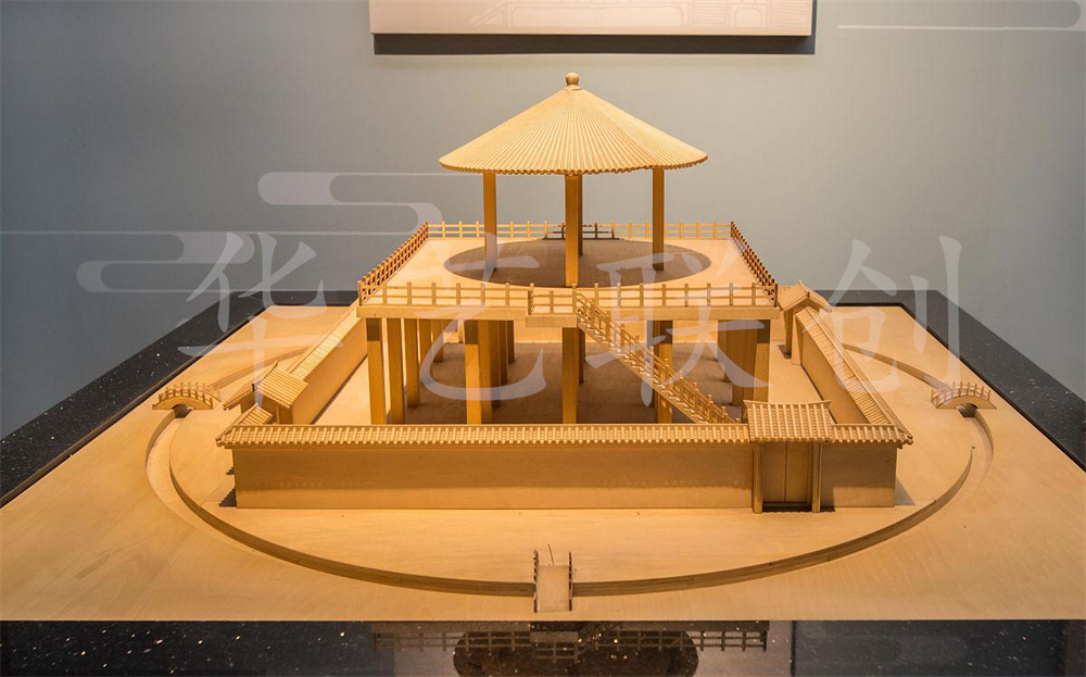 古建筑还原模型