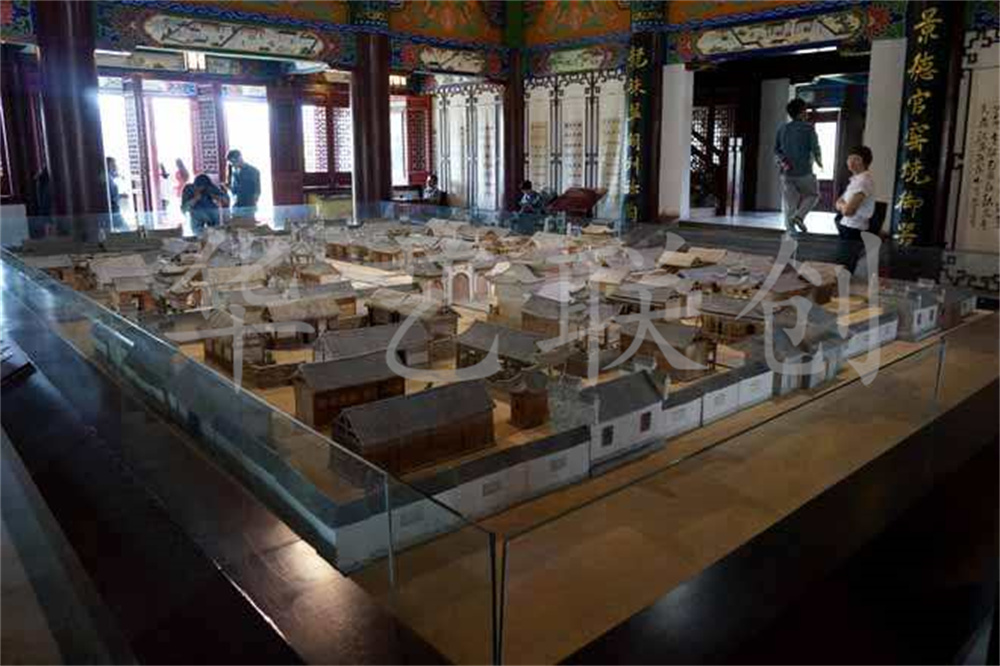 古建筑还原模型