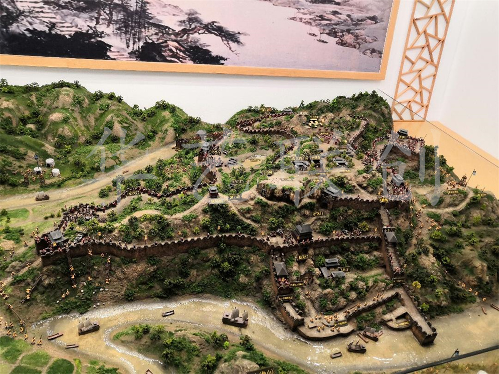 古建筑还原模型