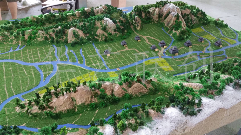 古建筑还原模型